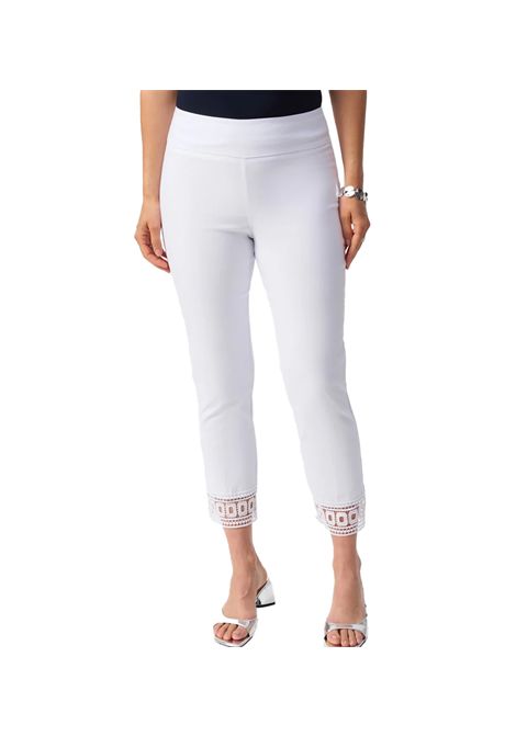 Pantalone Joseph Ribkoff donna 251053 Bianco viscosa in pizzo JOSEPH RIBKOFF | Pantaloni | 25105312